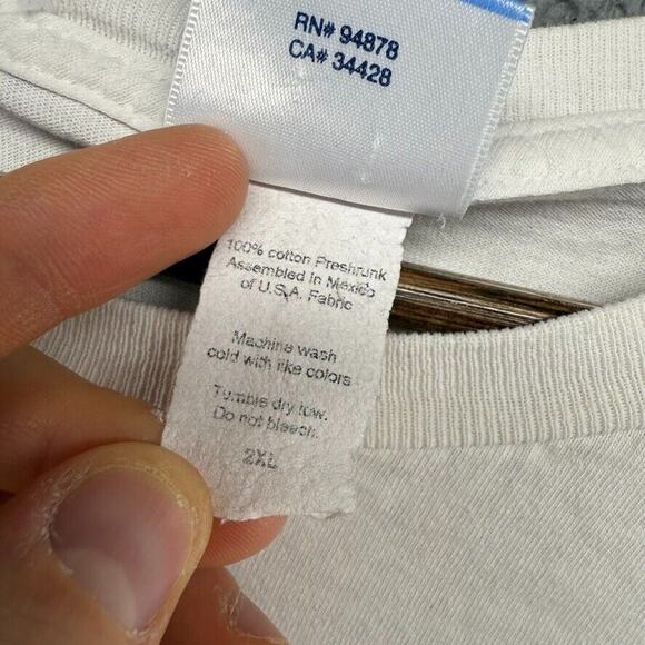 Vintage Michigan State Basketball Shirt Men's 2xl White Boxy March Madness Y2k - Picture 10 of 14